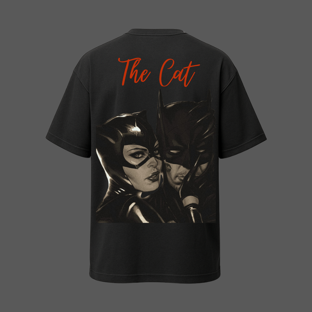 The Bat × The Cat | Matching Oversized Tees