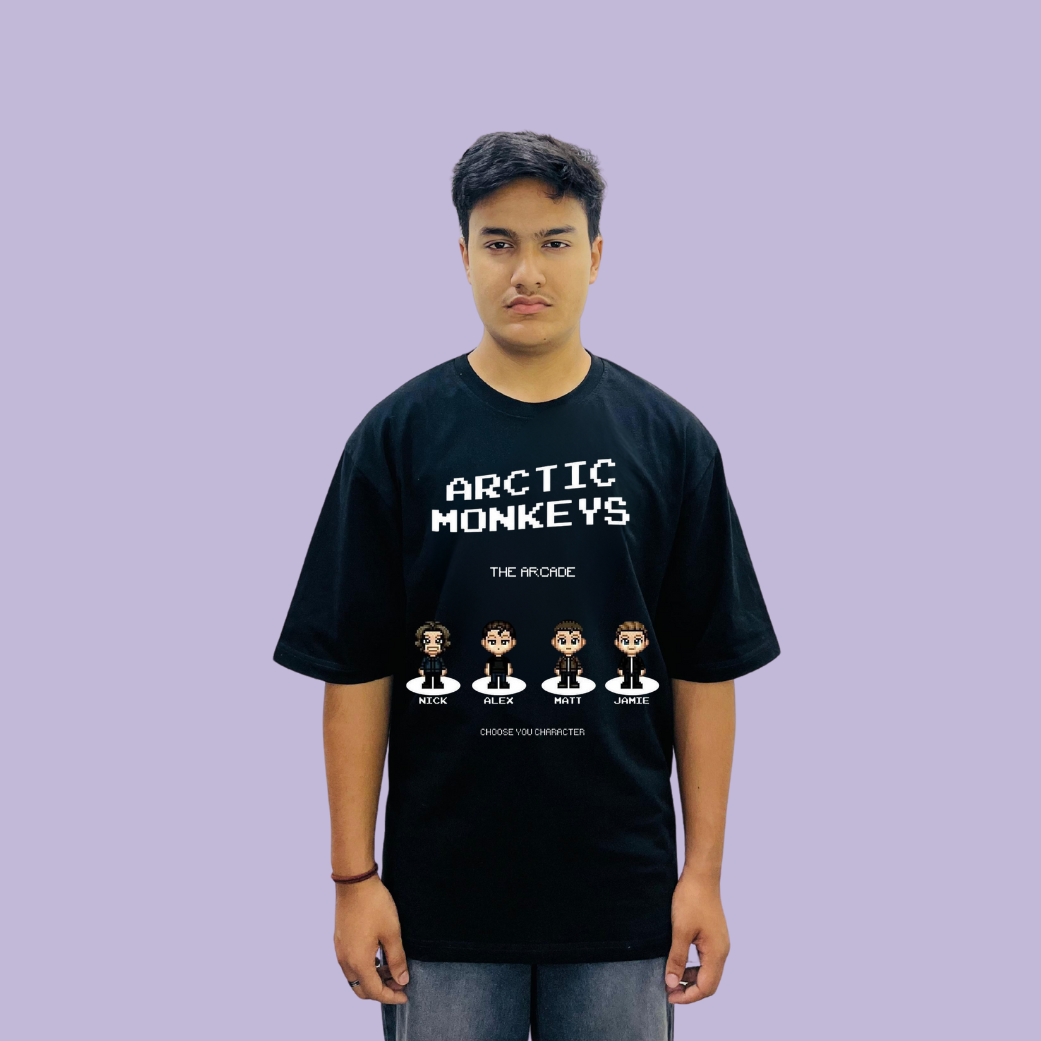 Arctic Monkeys Arcade Pixel Tee