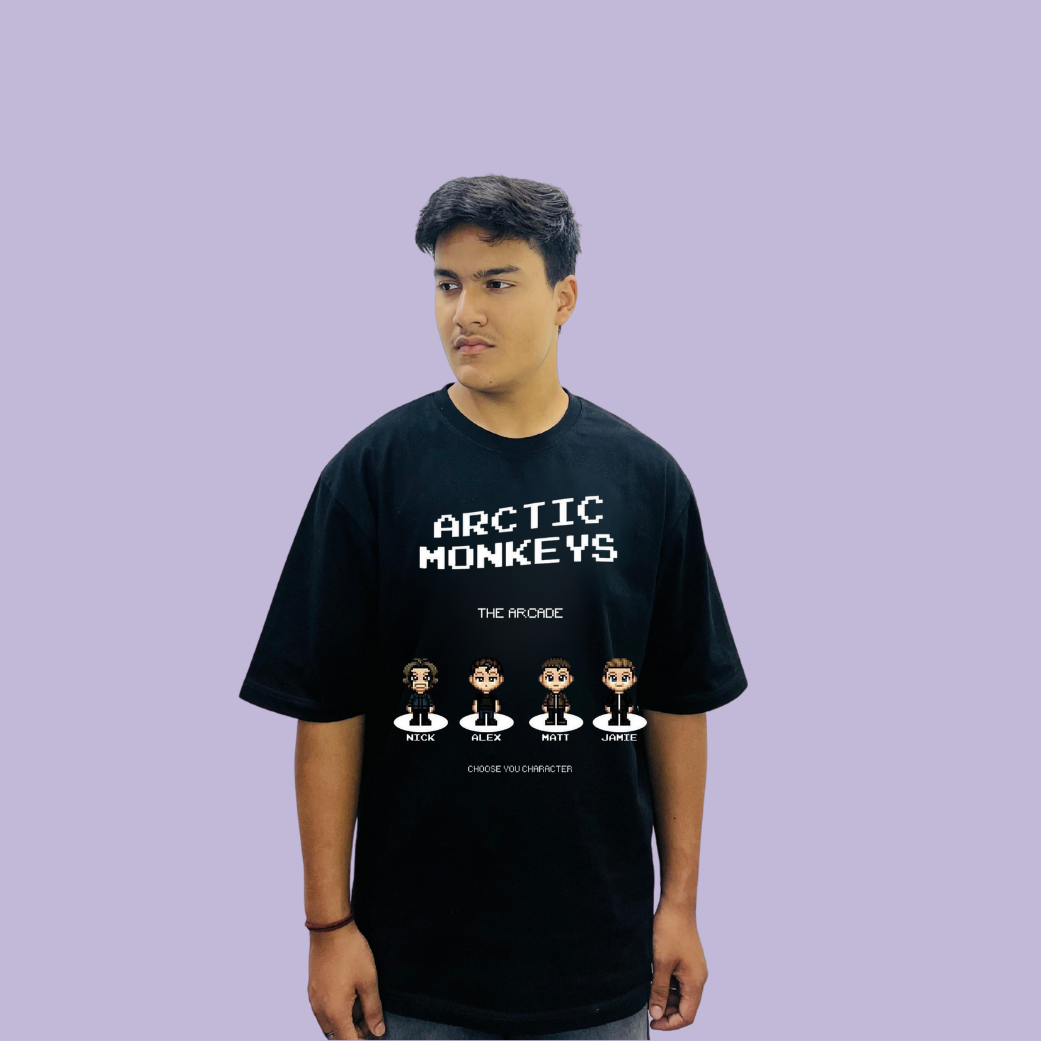 Arctic Monkeys Arcade Pixel Tee