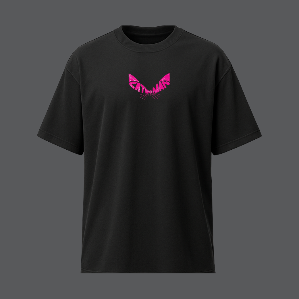 The Bat × The Cat | Matching Oversized Tees