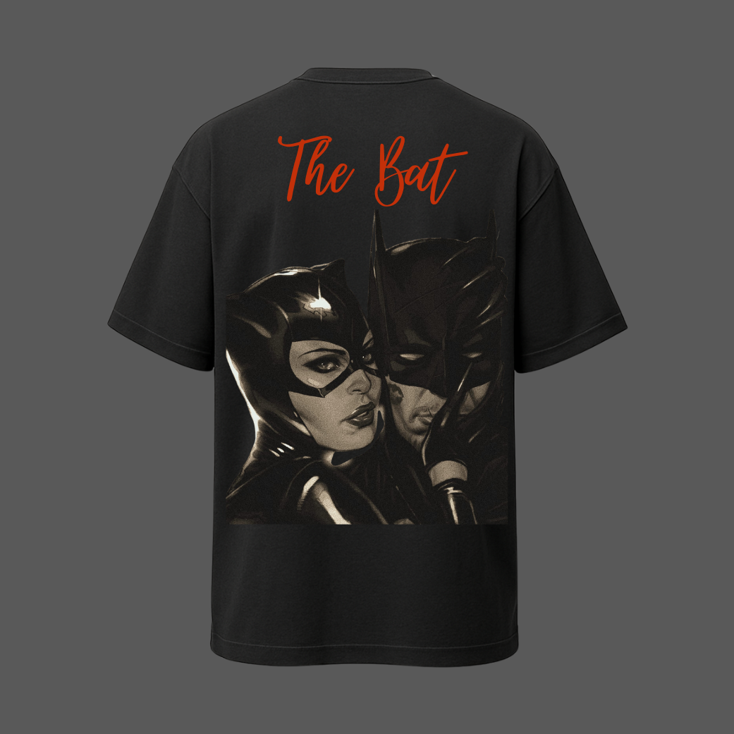 The Bat × The Cat | Matching Oversized Tees