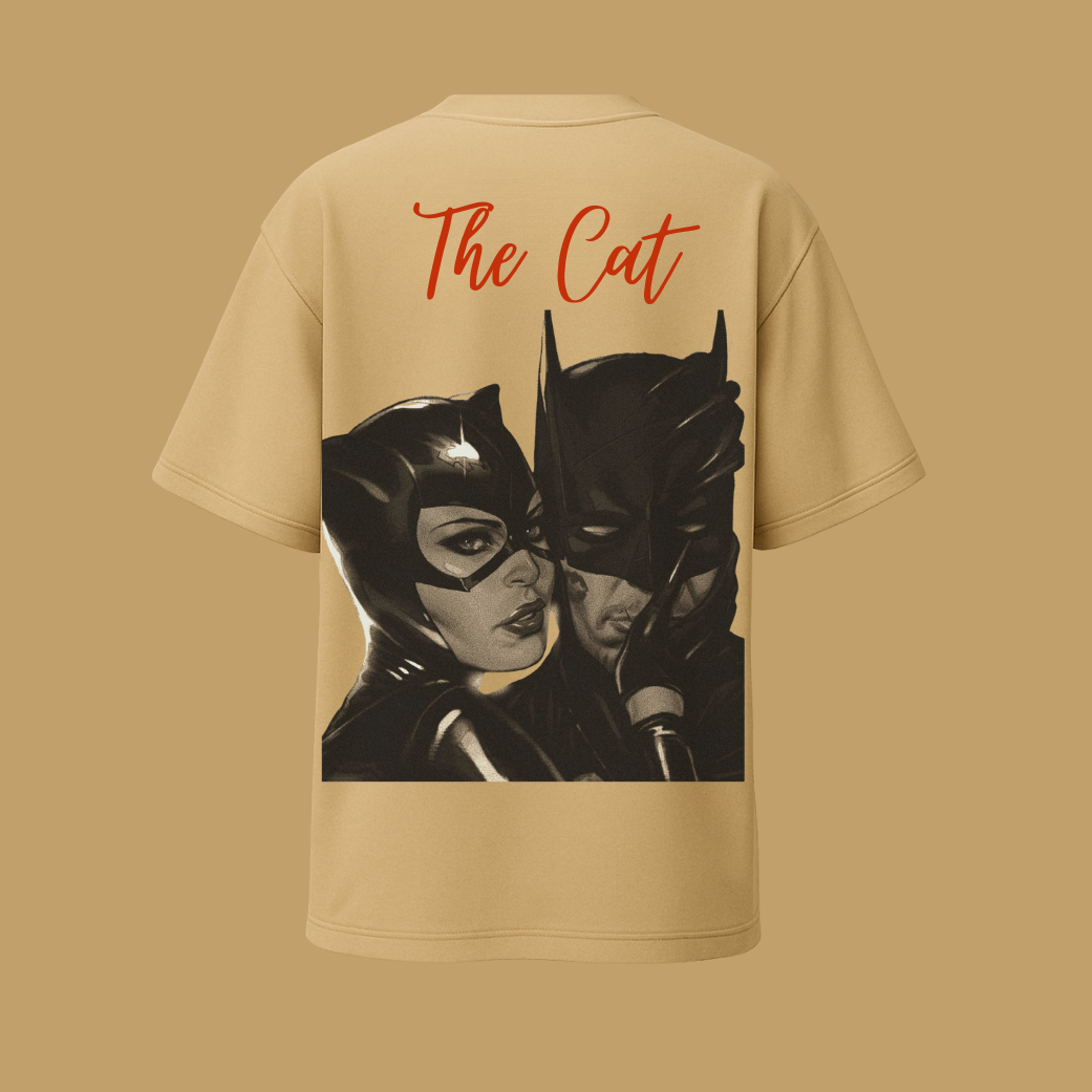 The Bat × The Cat | Matching Oversized Tees