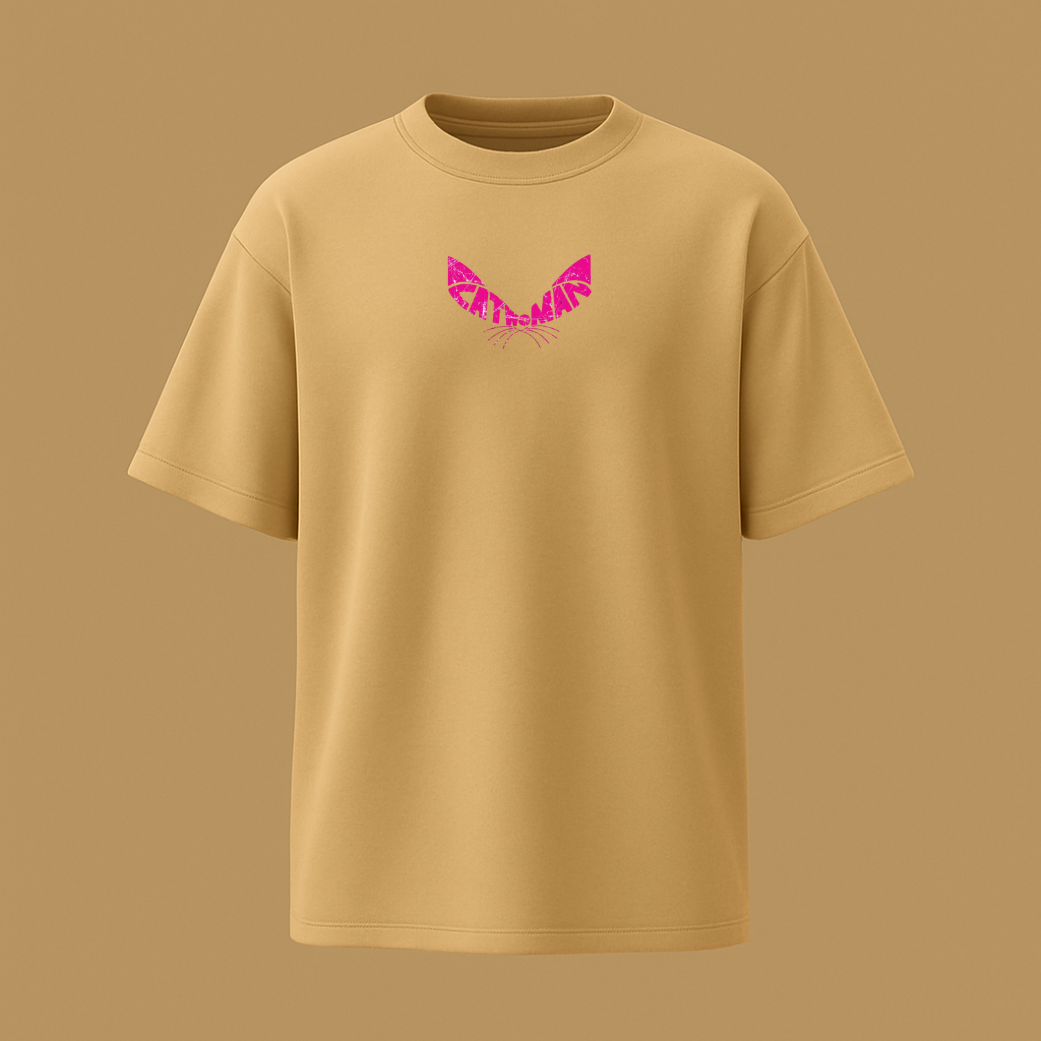 The Bat × The Cat | Matching Oversized Tees