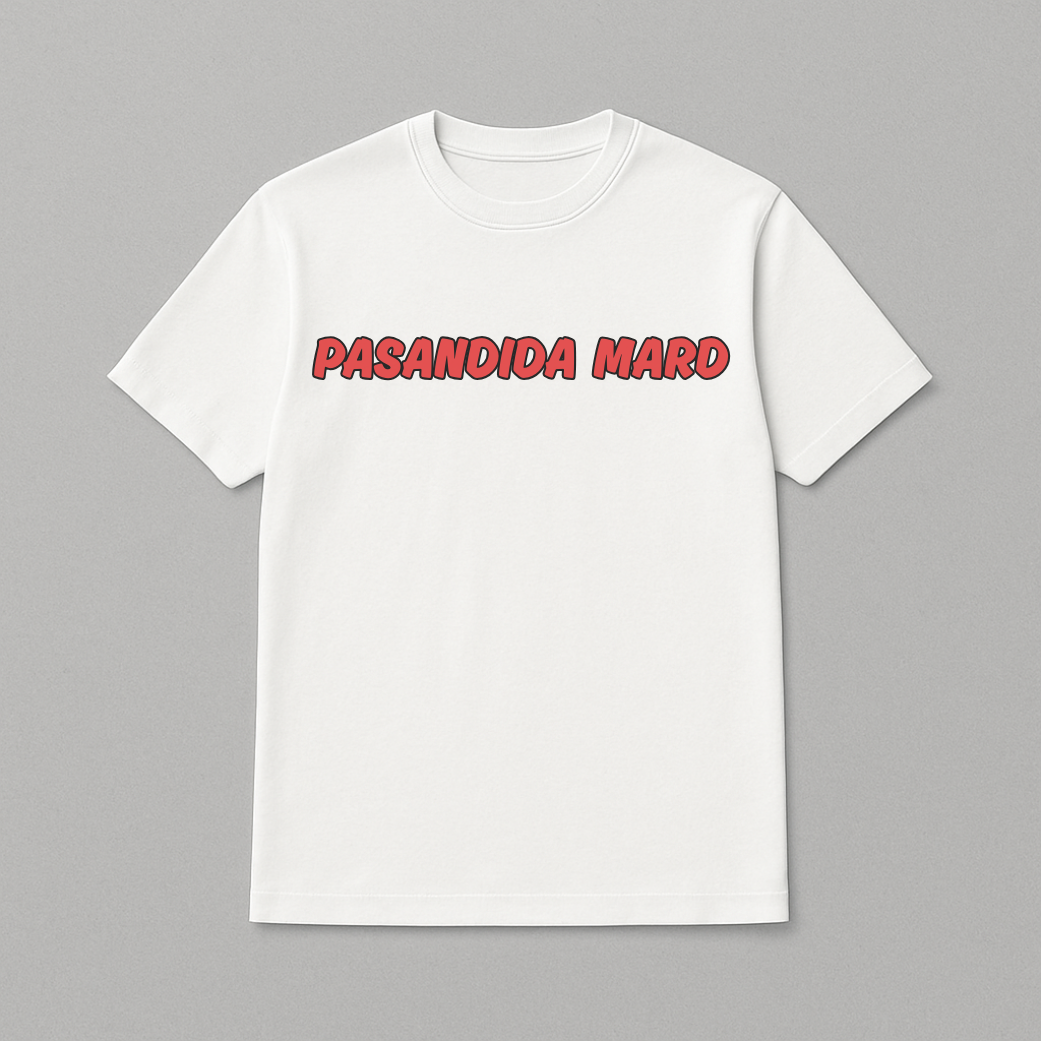 Pasandida Mard x Pasandida Aurat | Matching Tee for couple