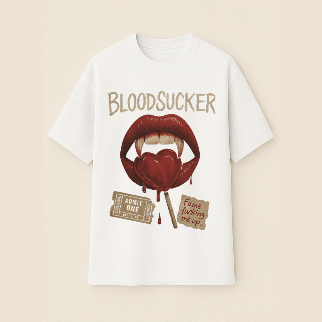 BLOODSUCKER — Fame Bit Me First Tee