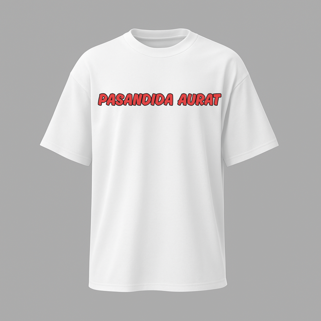 Pasandida Mard x Pasandida Aurat | Matching Tee for couple