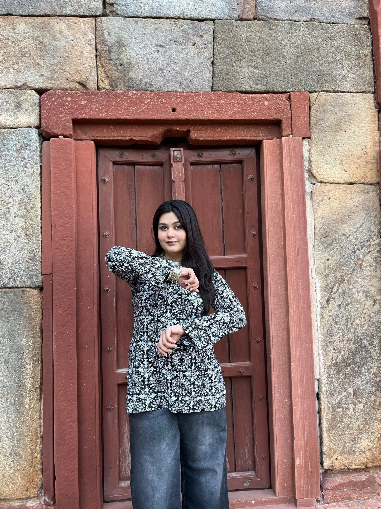 EbonyEmbrace | Matching set of kurta and kurti