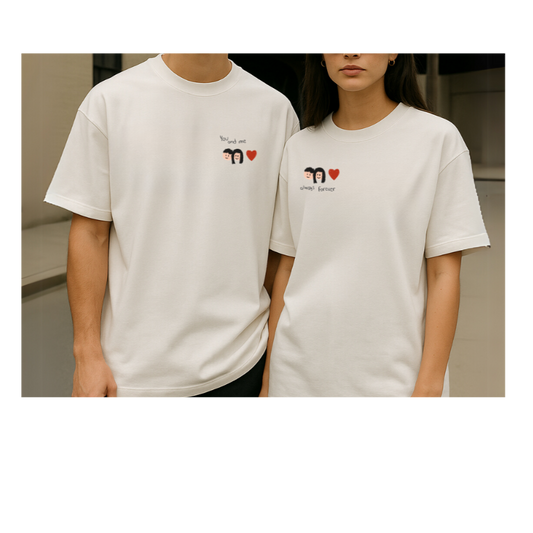 "You & Me – Always Forever" Matching Tee (Couples Edition)