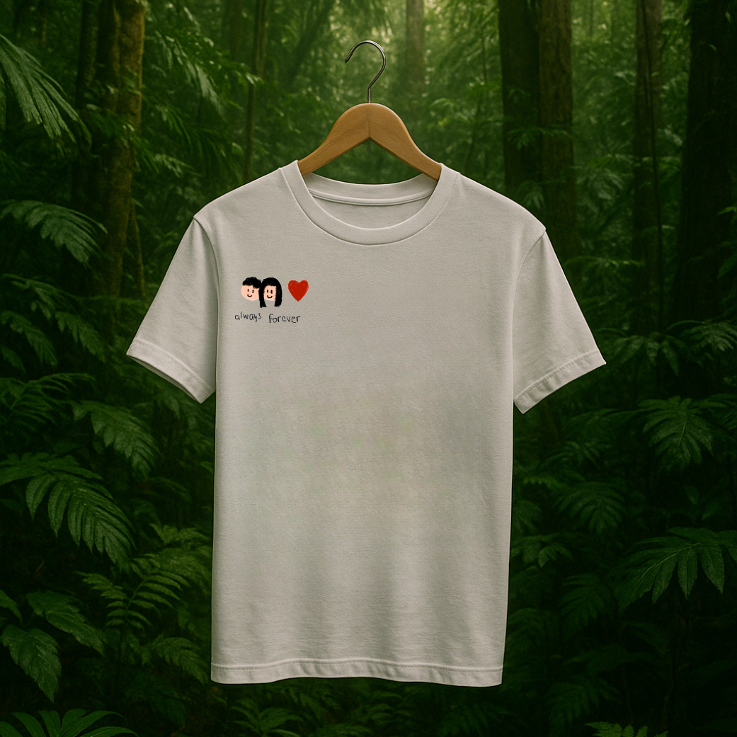 "You & Me – Always Forever" Matching Tee (Couples Edition)