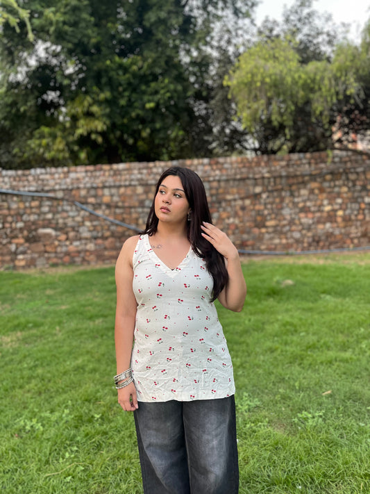Cherry Muse Kurti