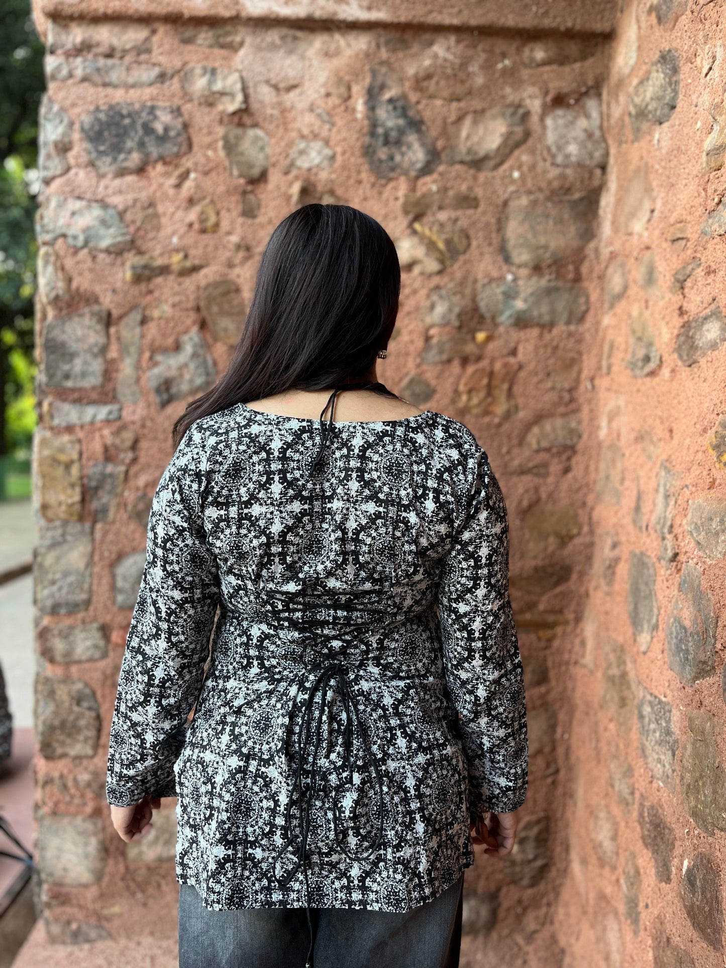 Midnight Charm Kurti