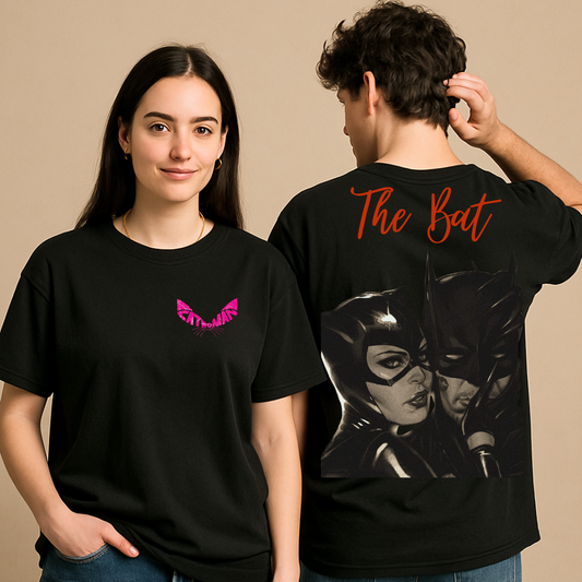The Bat × The Cat | Matching Oversized Tees