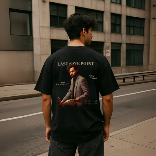 "HELLO, YOU." Unisex Oversized T-Shirt – Joe Goldberg Edition
