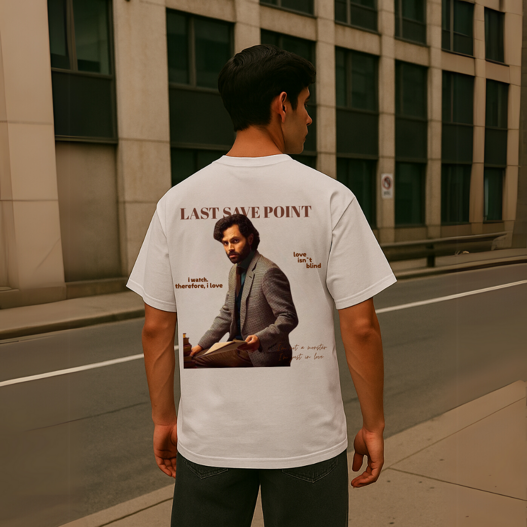 "HELLO, YOU." Unisex Oversized T-Shirt – Joe Goldberg Edition