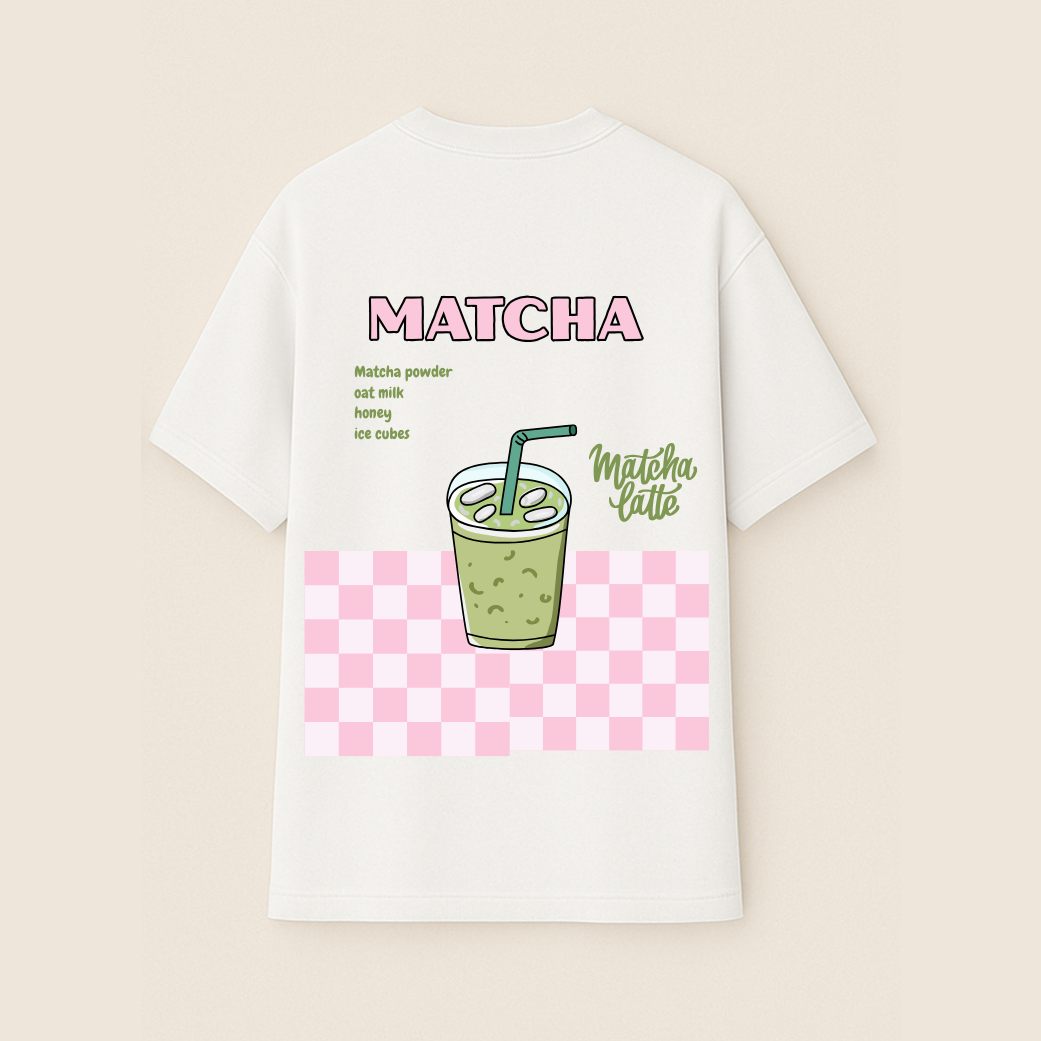 Matcha Mood Oversized Tee