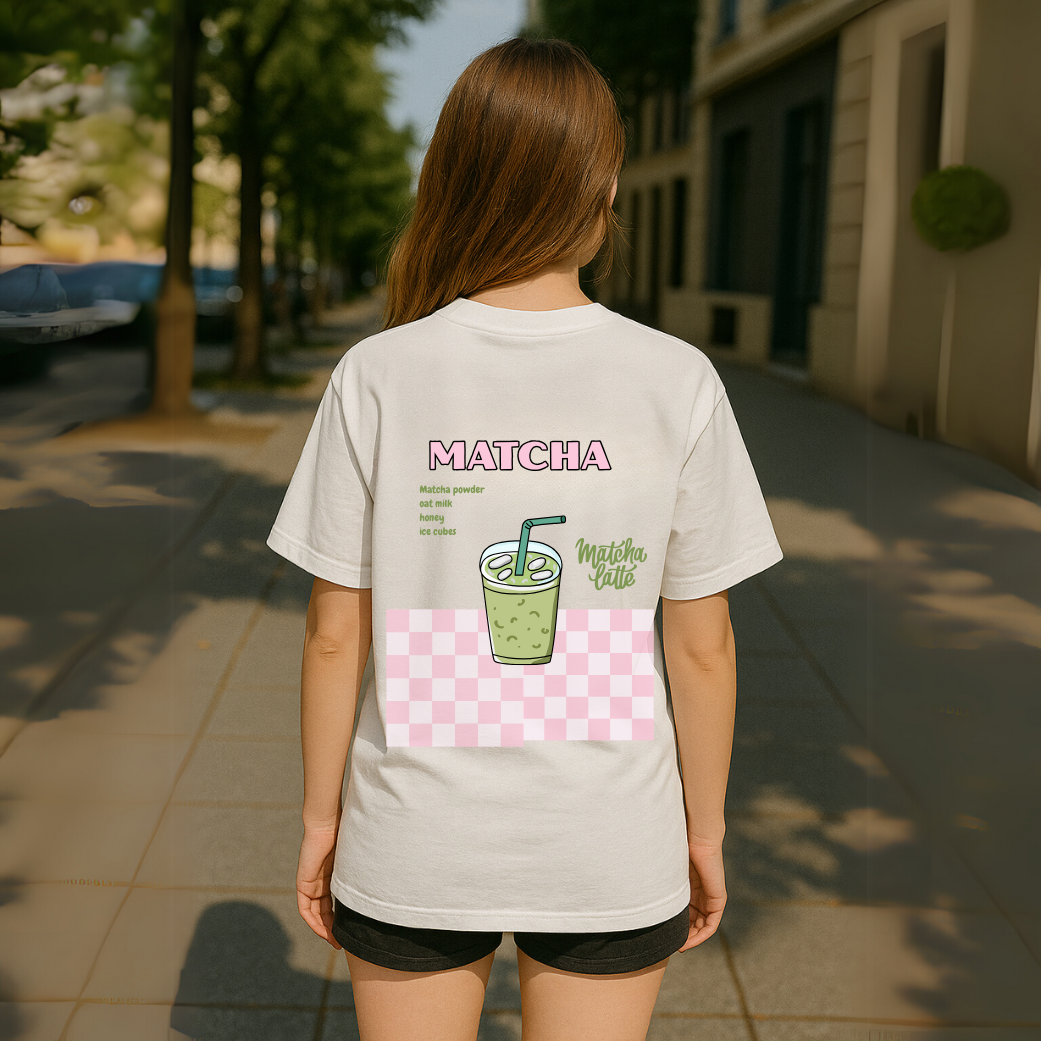Matcha Mood Oversized Tee